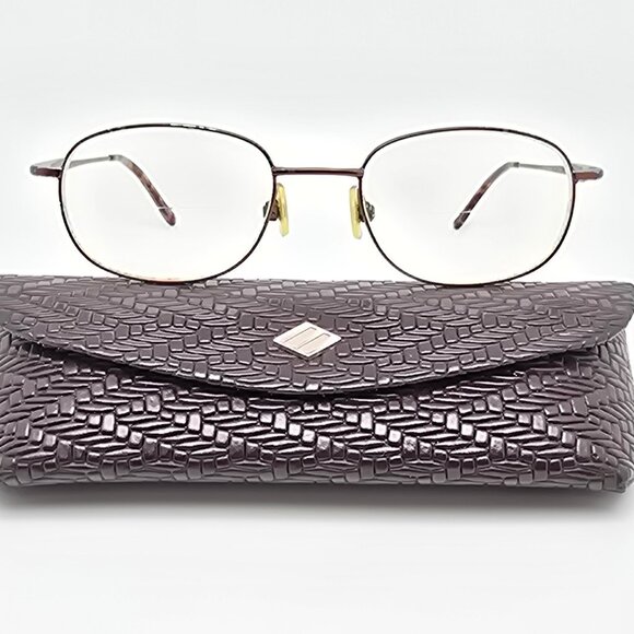 Joseph Abboud JA107 Bronze Eyeglasses Frame w/ Flexhinge and Case 50-19-140 - Picture 1 of 15